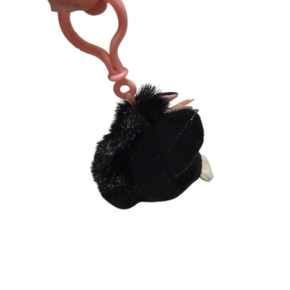 Vintage 1999 Tiger Electronics Talking Furby Mini Clip-on Keychain Black Works - Picture 4 of 6